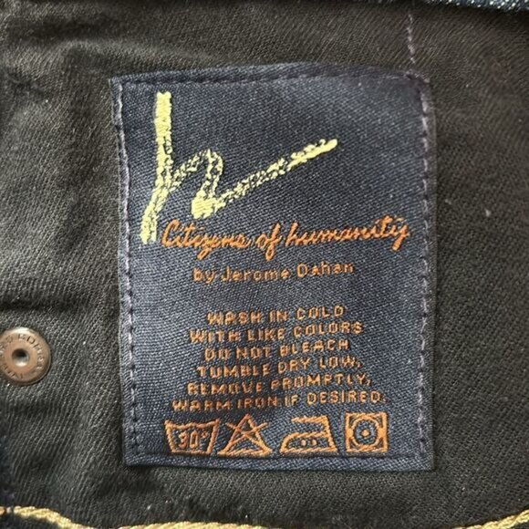 Citizens of Humanity Ingrid stretch low waist flare jeans, size 26, excellent - Picture 10 of 13